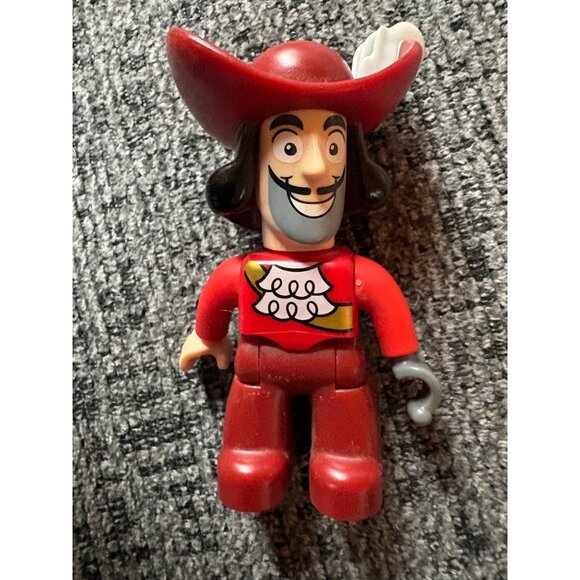 Set Of 4 LEGO Duplo Figures: Santa Claus Buzz Lightyear Captain Hook & Woody Cha - Picture 6 of 6